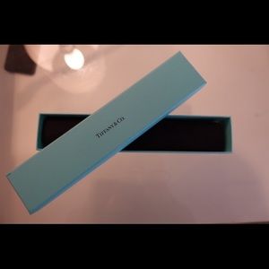 Authentic Tiffany & Co Long Blue Box Necklace